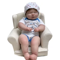 24 reborn doll newborn baby toy for children soft vinyl silicone boneca renascida brinquedo bebe