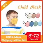 Детские цветные маски Morandi FFP2Mask FPP2, маски для мальчиков и девочек, 5 слоев, маски FPP2 для детей, многоразовые FFP2Mask для детей
