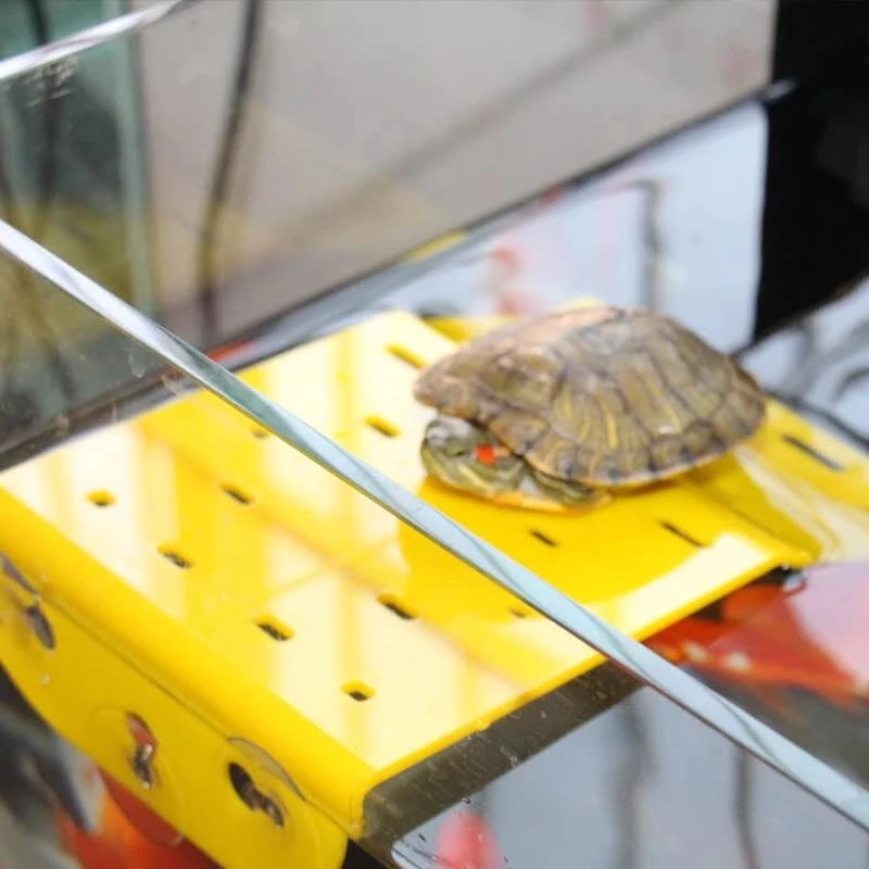 Акриловая сушильная платформа черепаха бразильская водная плавающий остров