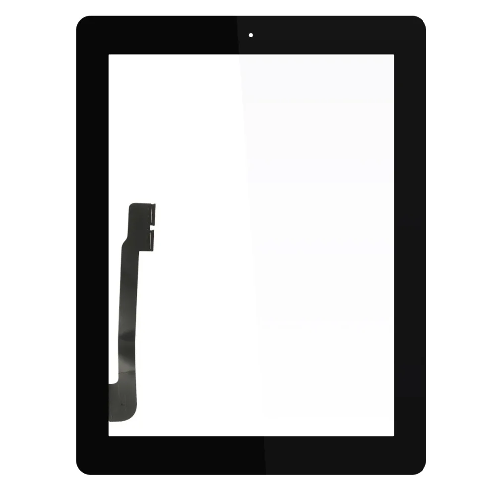 9," для ipad 2 3 4 сенсорный экран Переднее стекло Внешний объектив для ipad 3 A1416 Сенсорная панель дигитайзер сенсор для ipad 4 с кнопкой