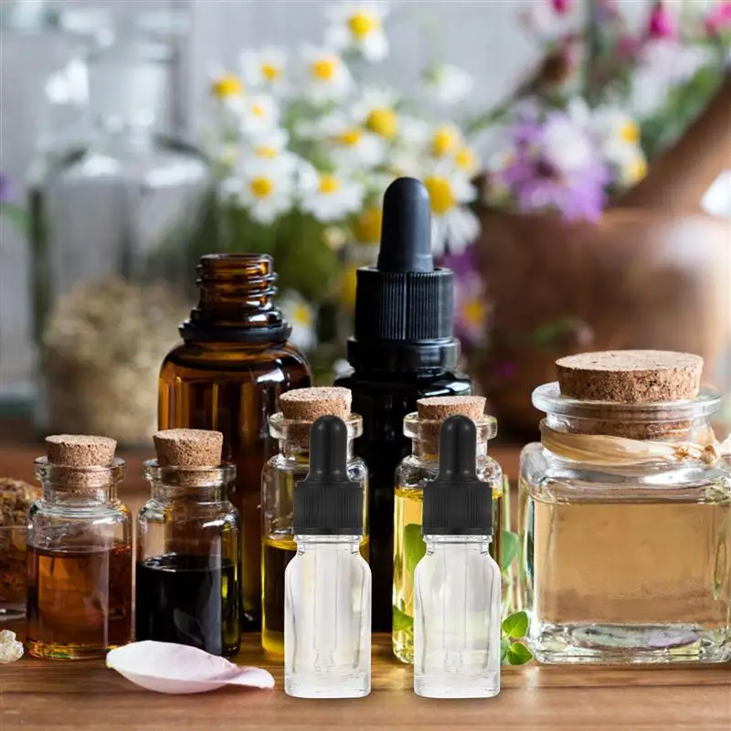 

10pcs 20ml Essential Oil Glass Dispenser Bottle Empty Glass Dropper Bottle