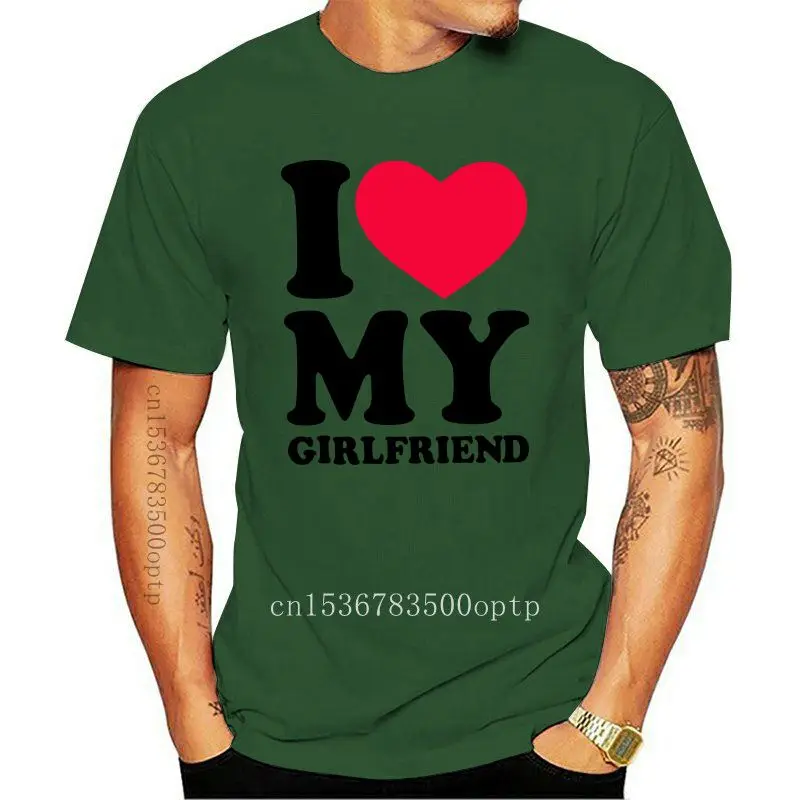 

Футболка с надписью «I Love My Girl»
