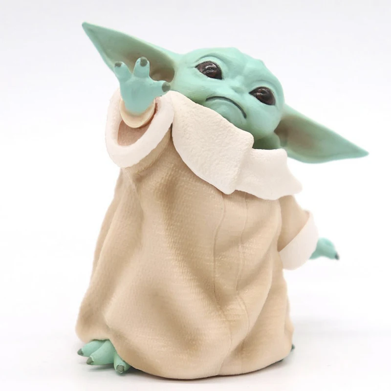 Экшн-фигурка Мандалора 7 см милая малышка йода мастер грогу Мультяшные куклы