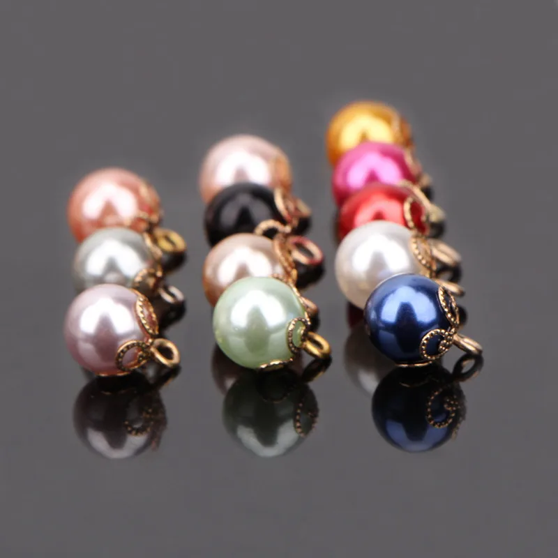 5 шт. жемчужные пуговицы 10 мм|Пуговицы| |