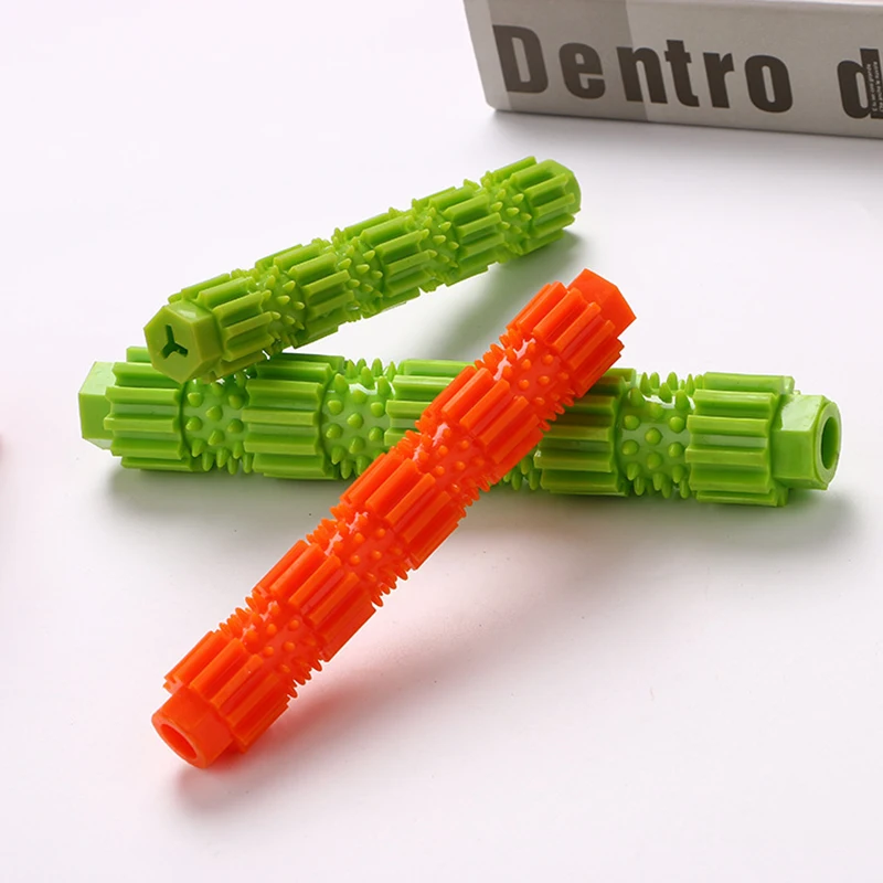 

Pet Dog Molar Toys Rubber Grind Teeth Products Puppy Toys Chewing Playing Toys Green Orange Pet Thing Dog Toys For Large Dogs
