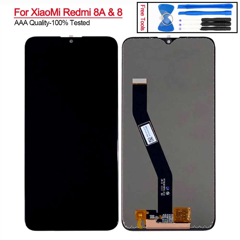 Высококачественный ЖК-дисплей для Xiaomi Redmi 8A дигитайзер сенсорного экрана в сборе