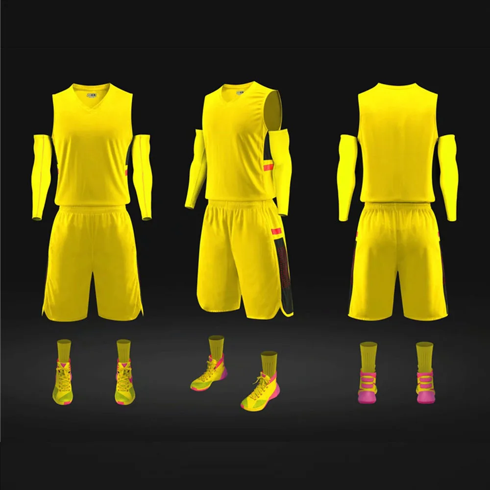 

Basketball Jersey Custom lOGO Team custom jerseys Basketball match suit Breathable sweat wicking Jersey Sports Suit