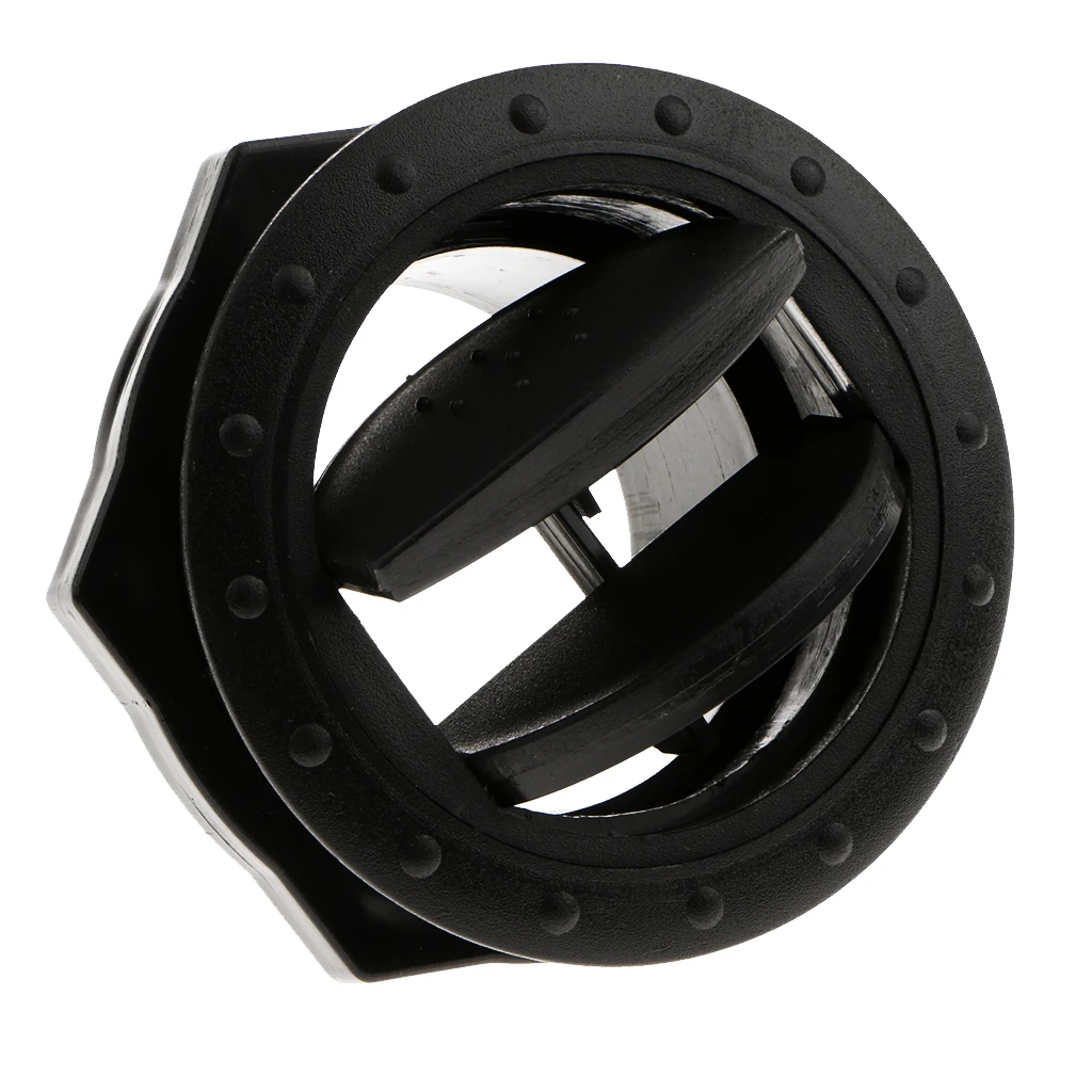 

RV Motorhome Roof Vent Exhaust Air Flow Vent Interior Black - 60mm