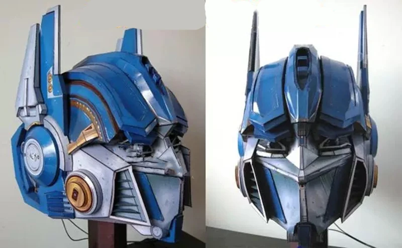 3D модель головы из бумаги сделай сам ручной фильм телевидение трансформер