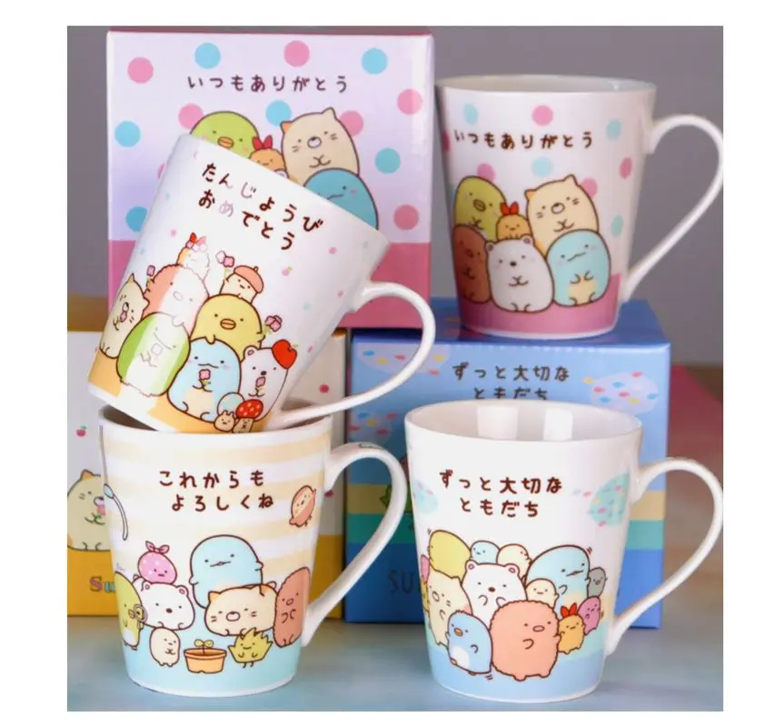 280 мл аниме Sumikko Gurashi уголок био существо экшн фигурка мультяшная керамическая