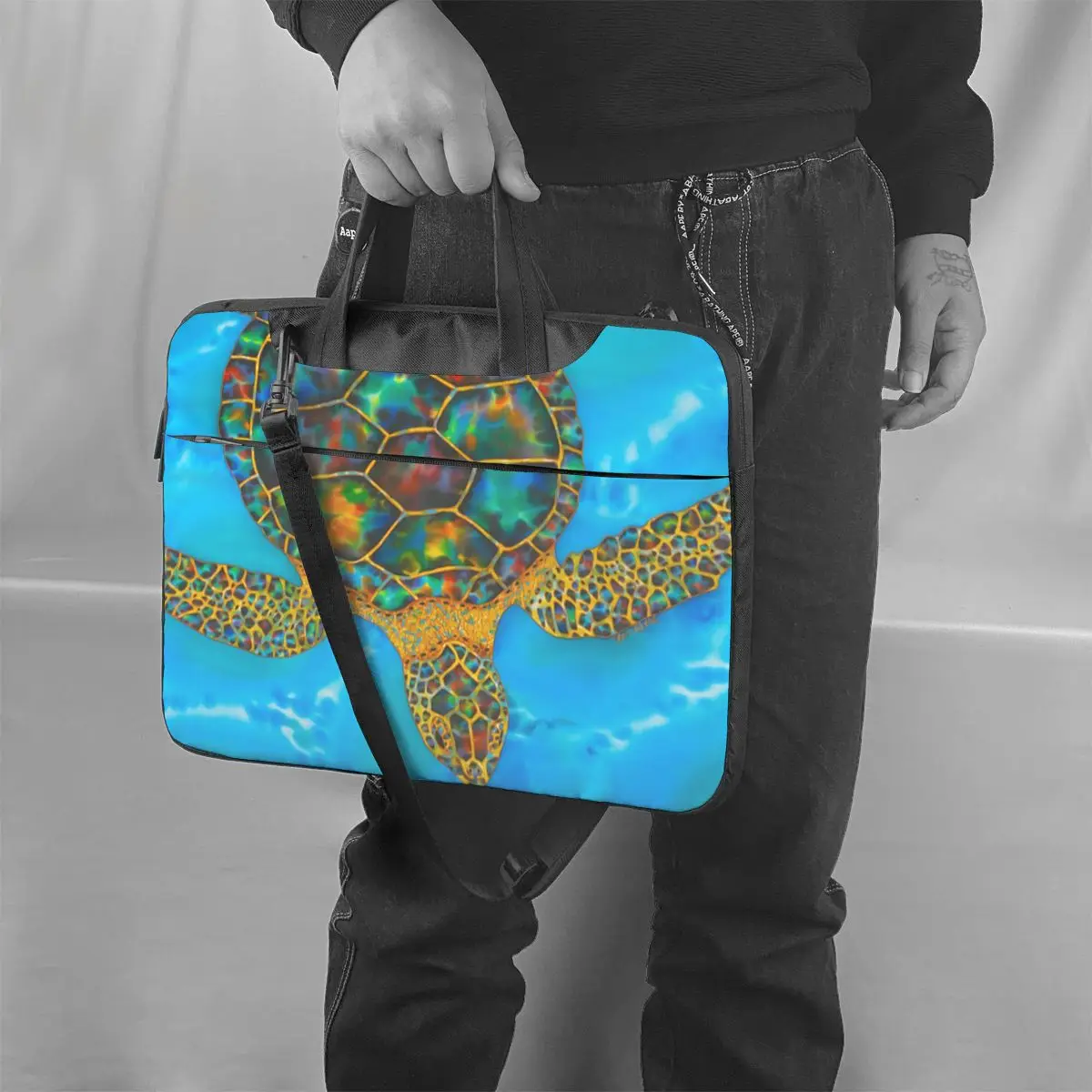 

Tortoise Laptop Bag Case Travelmate With Handle Computer Bag Shockproof Fashion Laptop Pouch