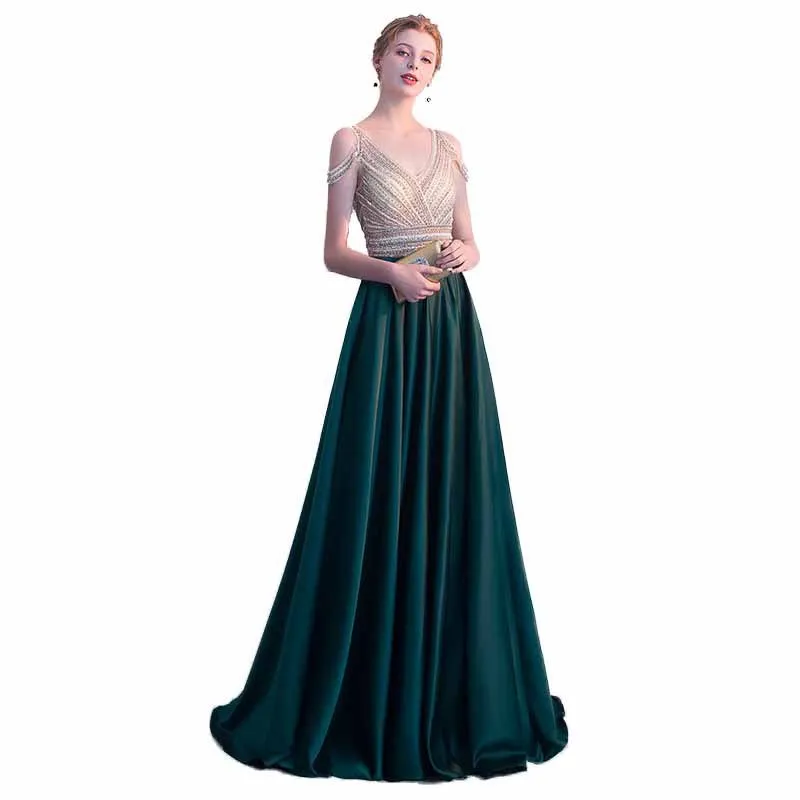 

YILIBER New simple wedding dress backless sleeveless design chiffon lace bride dresses princess dress plus size tailor-made