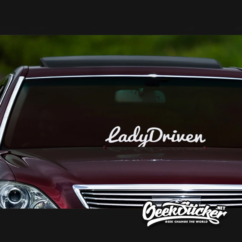 Автоледи Водонепроницаемый авто лобовое стекло автомобиля наклейка на ветровое