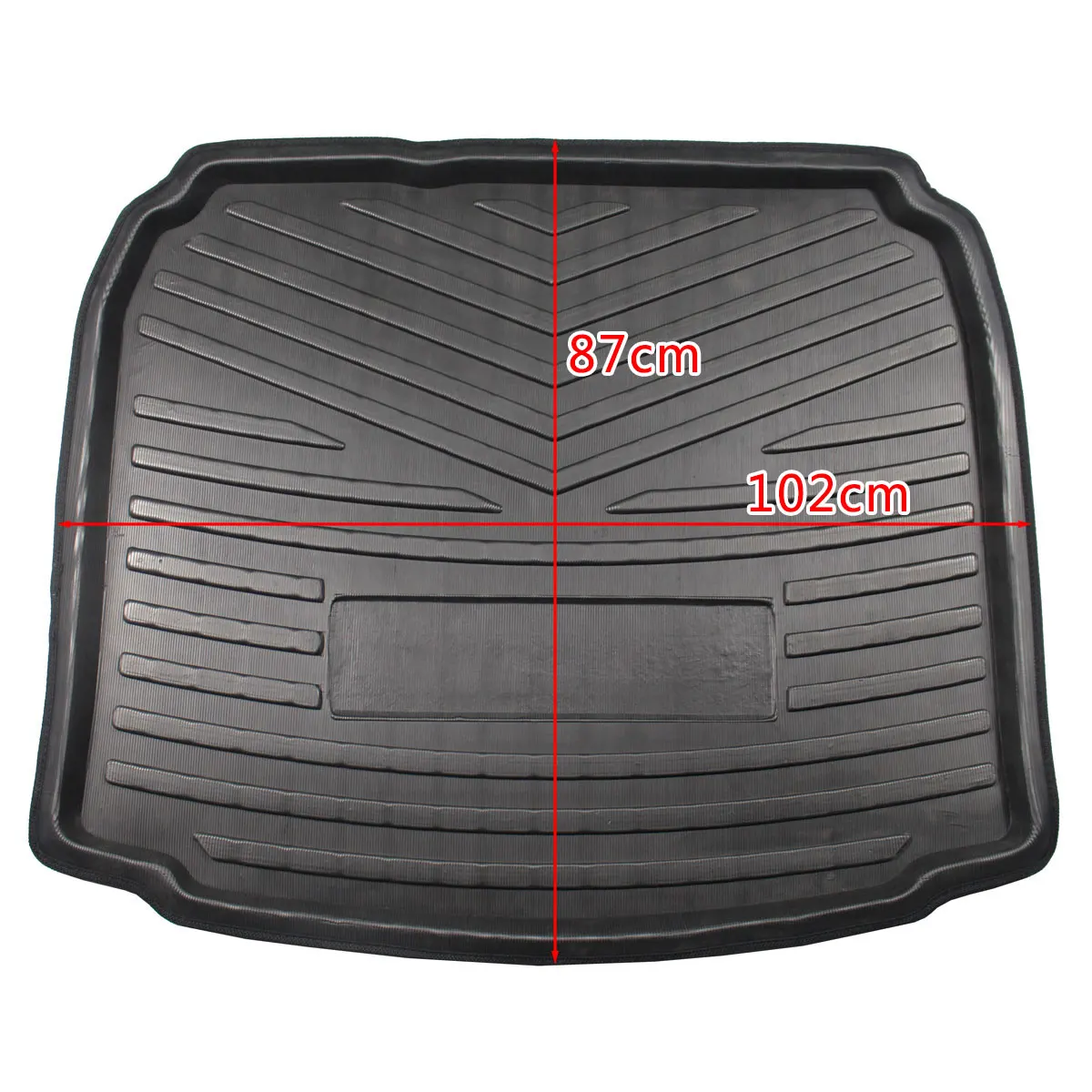 

Car Interior Cargo Liner Boot Tray Rear Trunk Cover Matt Mat Floor Carpet Kick Pad For Audi A3 S3 RS3 8v 2013 2014 2015 - 2018
