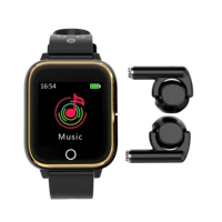 m6 smart watch wristband men women with bluetooth wireless earphones mp3 sports 3 in 1 fitness tracker smartwatch 2020 for phone