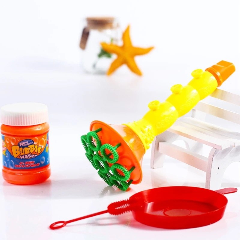 

2021 New Instruments Style Soap Blowing Bubble Toy Outdoor Toy Bubble Toy Kids Toy Baby