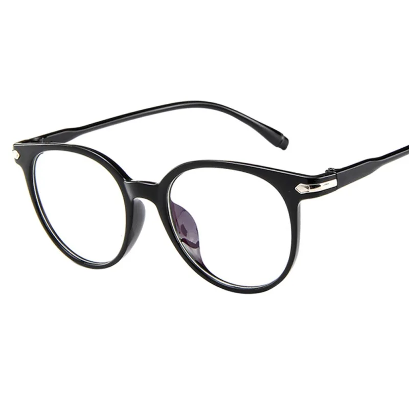 

Fashion Women Stylish Oval Candy Eye Eyeglasses Frame Computer Transparent Clear Frame Oculos
