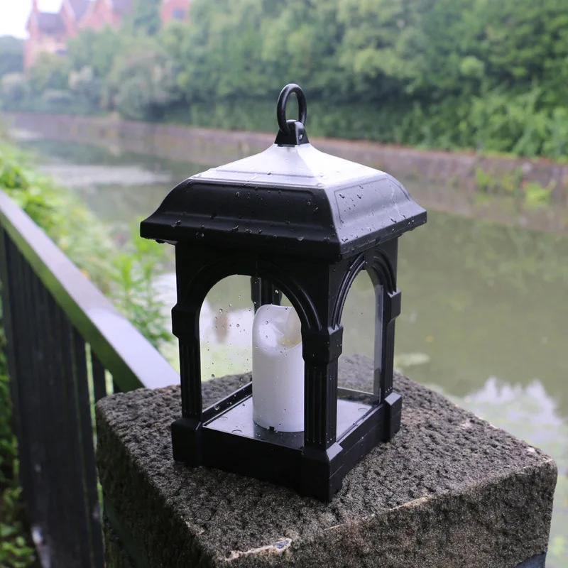 

Waterproof Solar Lantern Hanging Candle Lights Patio Lawn Garden Decor Outdoor Lamp XR-Hot