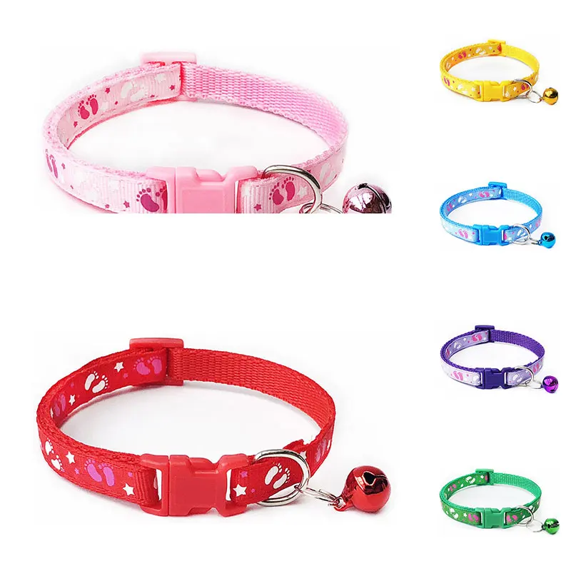 Регулируемый ошейник для кошек с принтом звезд нейлоновый питомцев щенков собак