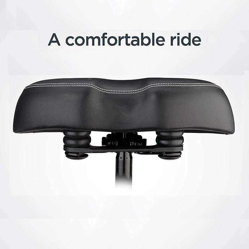 

Bicycle Saddle Cycling Big Bum Wide Seat Mtb Mountain Bike Saddle Road Racing Noseless Soft Pad Comfort Shock Absorber Cushion