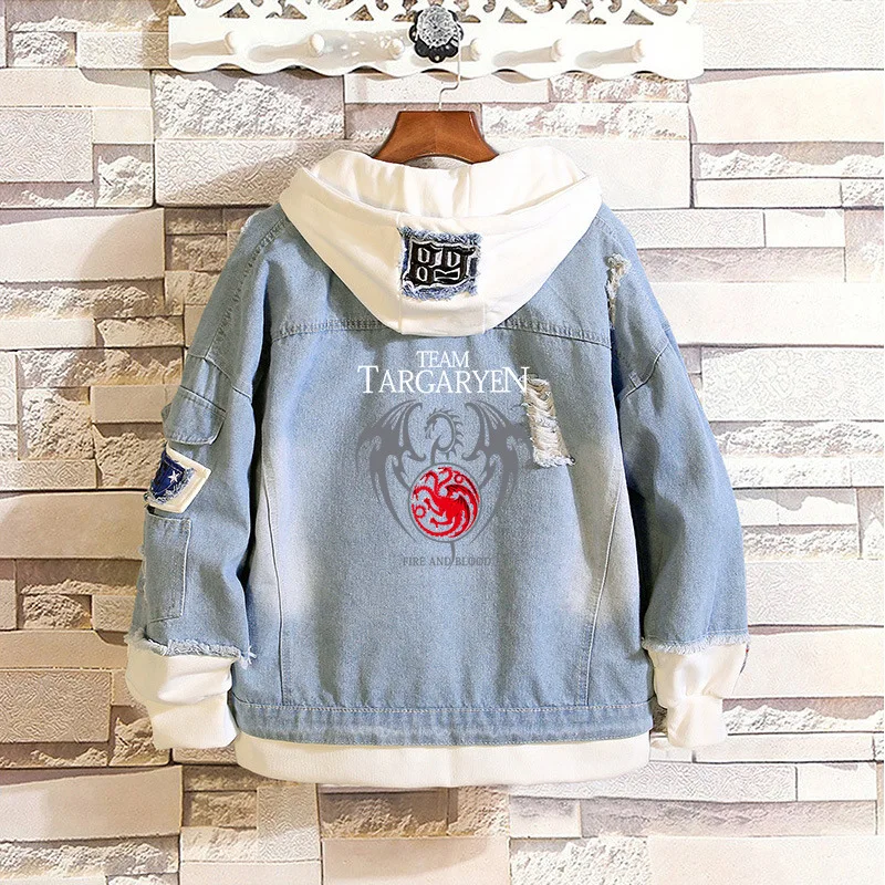 Игра престолов дом Старка Джон Сноу Косплей костюмы толстовки куртки для мужчин