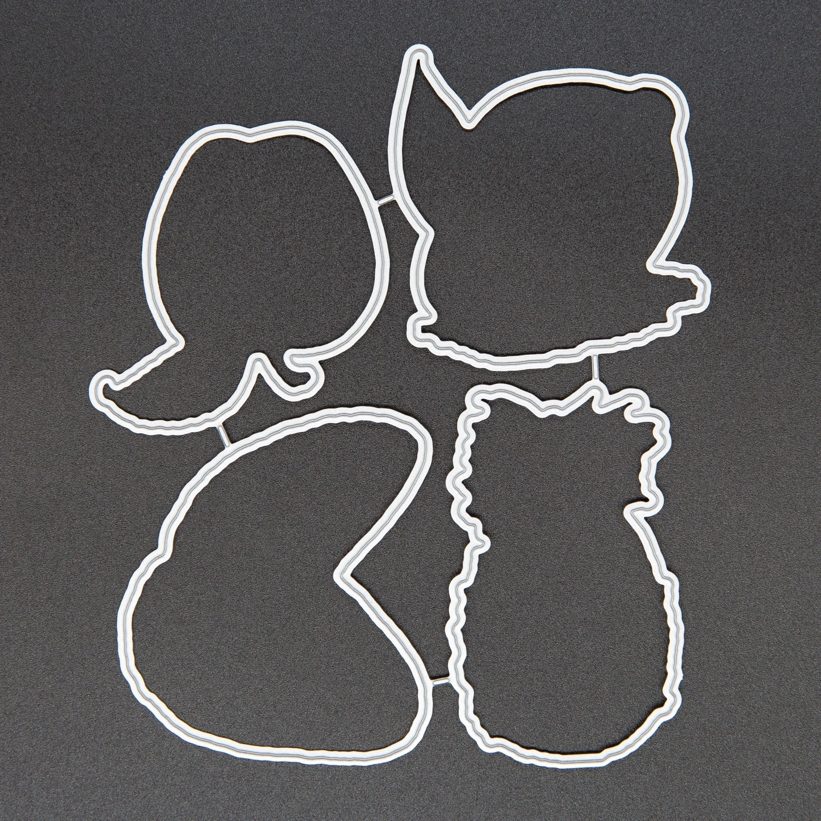 Фрукты металлические штампы и 2020 Сделай Сам Скрапбукинг искусственное тиснение