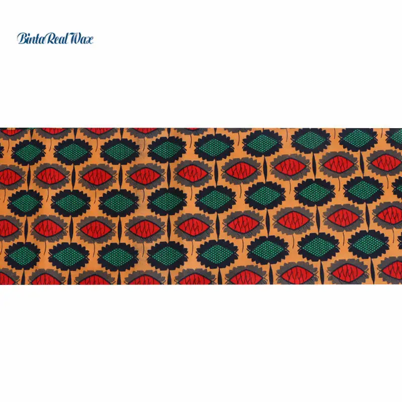 Африканские ткани из полиэстера с воском 2019 Анкара Новые Вечерние высокого