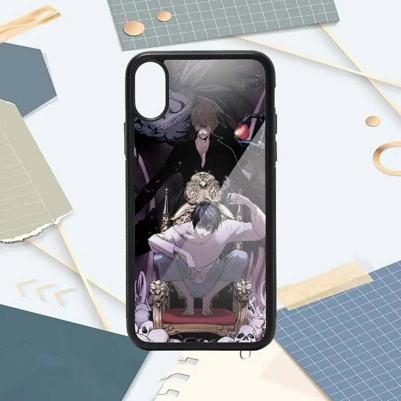 

Death Note Ryuk kira Japan anime Phone Case PC for iPhone 11 12 pro XS MAX 8 7 6 6S Plus X 5S SE 2020 XR