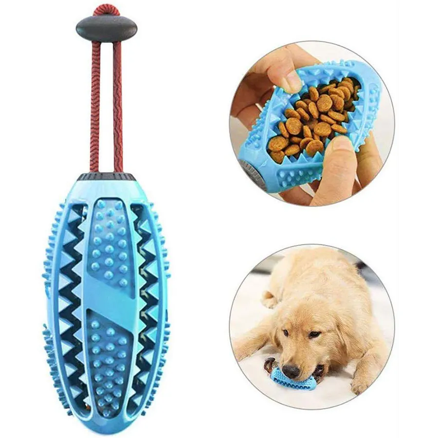 Игрушка для жевания собак из натурального каучука устойчивая к укусам игрушка