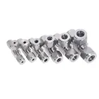 18 ''14'' 38 ''12'' OD 3-12 мм стальной прямой адаптер преобразования SS 304 фитинг тройник труба LOK обжимное соединение