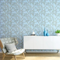 nordic ins wallpaper style modern living room wallpaper bedroom background wallpaper fresh and leaves