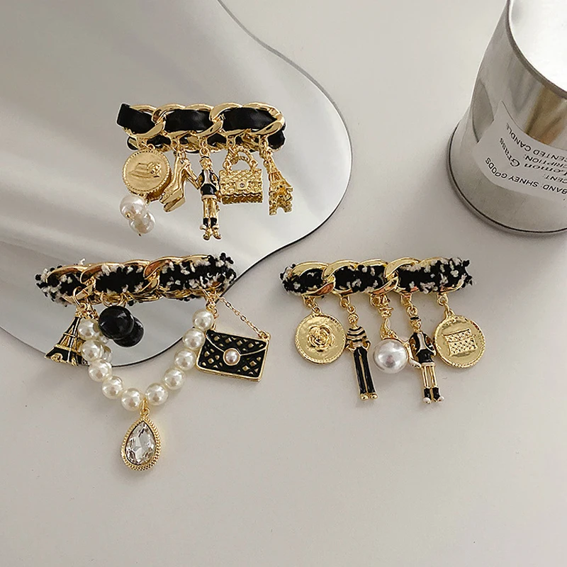 Женская Брошь В Виде Цветка с искусственным жемчугом | Украшения и аксессуары