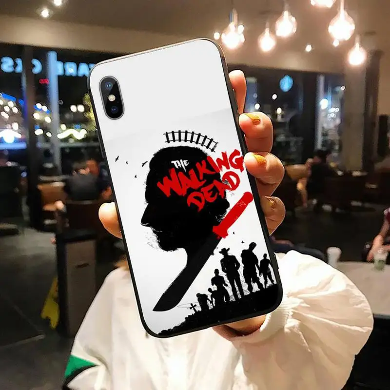 

The Walking Dead painting Phone Case for iPhone 11 12 pro XS MAX 8 7 6 6S Plus X 5S SE 2020 XR