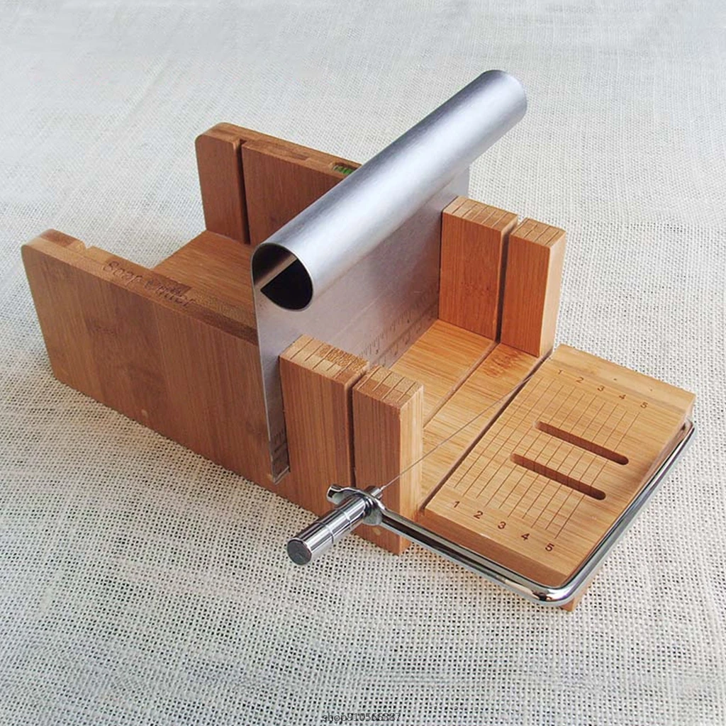 

Multi-function Adjustable Bamboo Soap Mold Handmade Loaf Cutter Mold +Beveler Planer Wire Slicer Making Loaf Cake Soap Wholesale