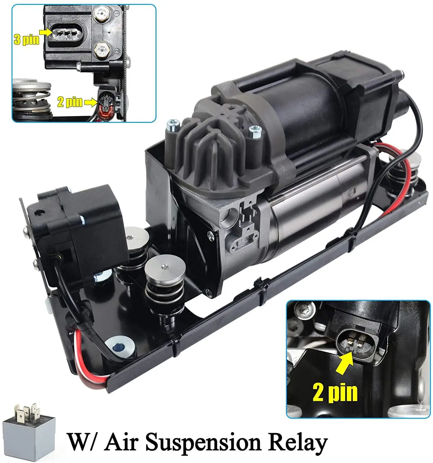 AP03 воздушный компрессор насос + кронштейн клапан реле для BMW 5 7er F01 F02 F04 F07 GT F11