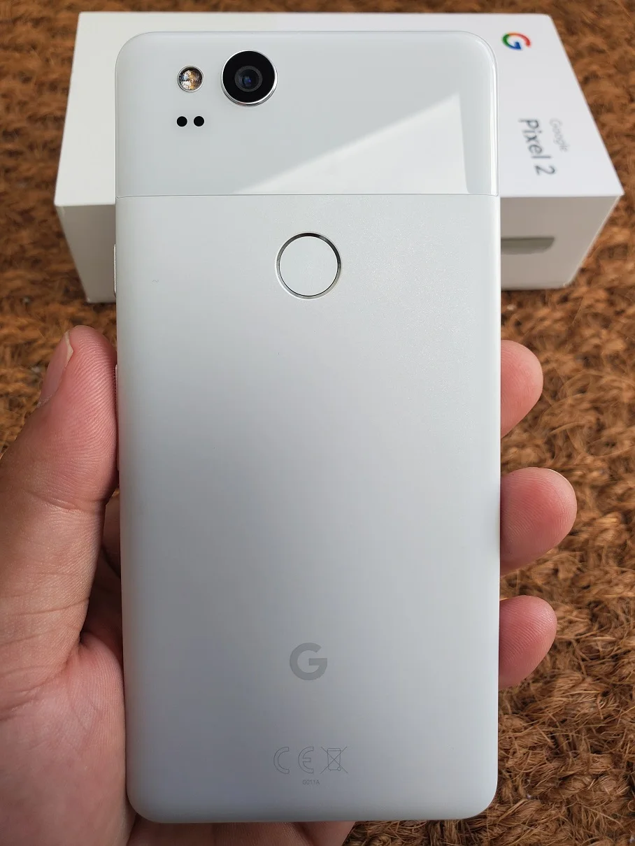 Мобильный телефон Google Pixel 2 с европейской версией, 5,0 дюймов, 4 Гб ОЗУ, 64 ГБ/128 Гб ПЗУ, Восьмиядерный мобильный телефон Snapdragon 835, отпечаток пальца