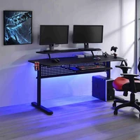 ergonomic gaming desk computer table pc desk gamer tables workstation with usb port gaming handle rack
