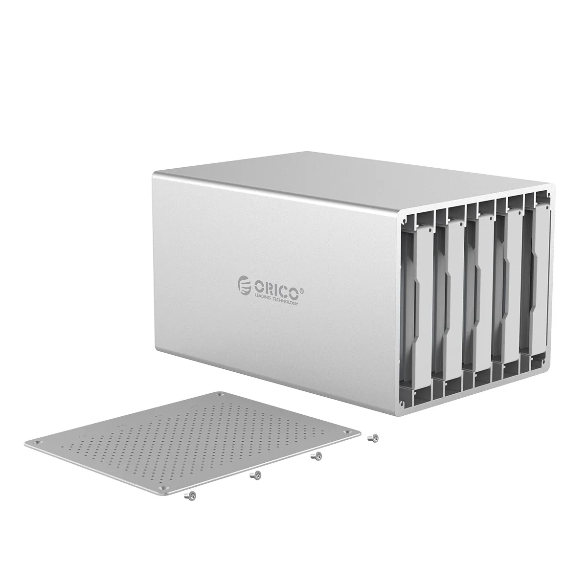 ORICO WS Series 3 5 'ɵ Bay USB3.0 to SATA3.0 с RAID HDD чехол алюминиевый док-станция 5*10 ТБ Чехол |