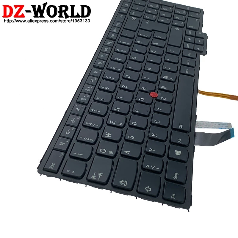 Новая Оригинальная немецкая клавиатура с подсветкой для ноутбука Lenovo Thinkpad S5 Yoga 15