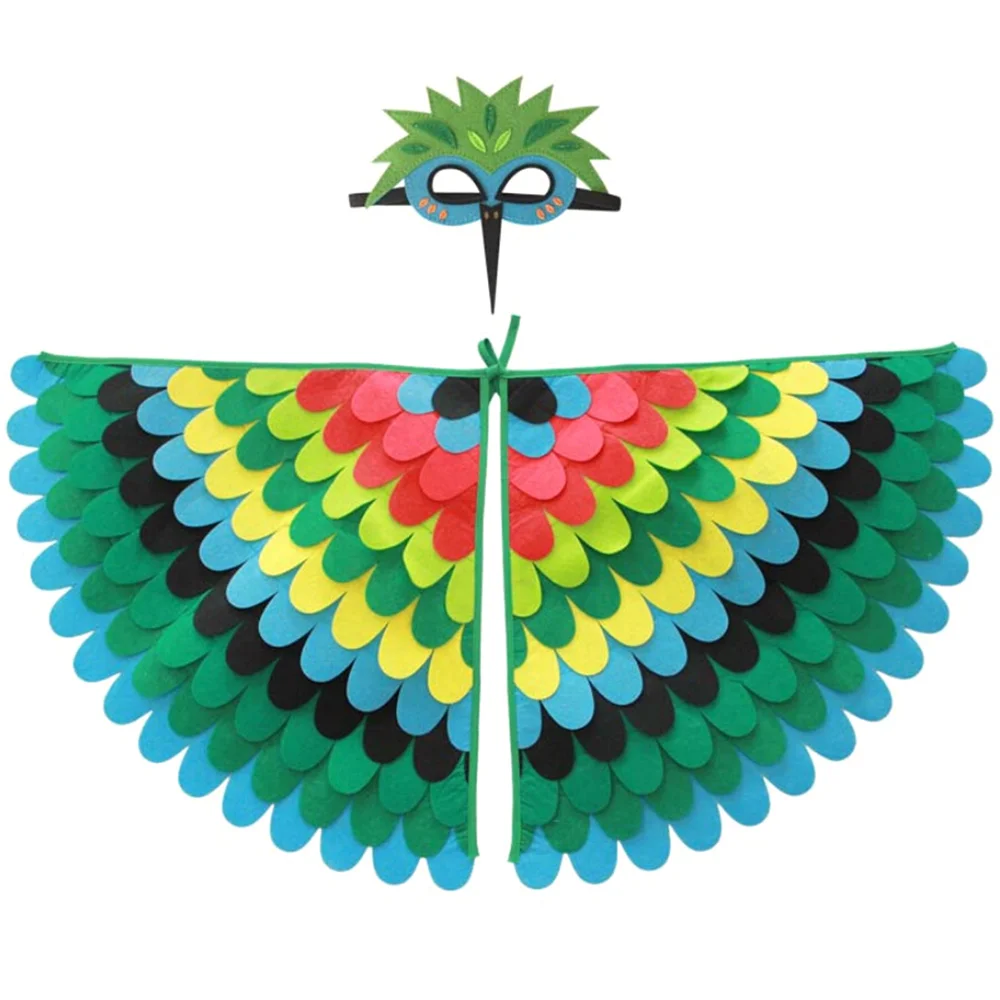 Детское фетровое платье на Хэллоуин 2021 карнавальное креативные детские крылья