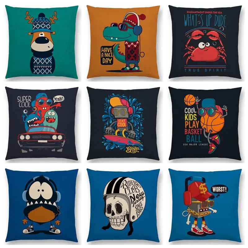 Уличный Граффити Панк интересный текст крутой забавный Крокодил Осьминог Акула