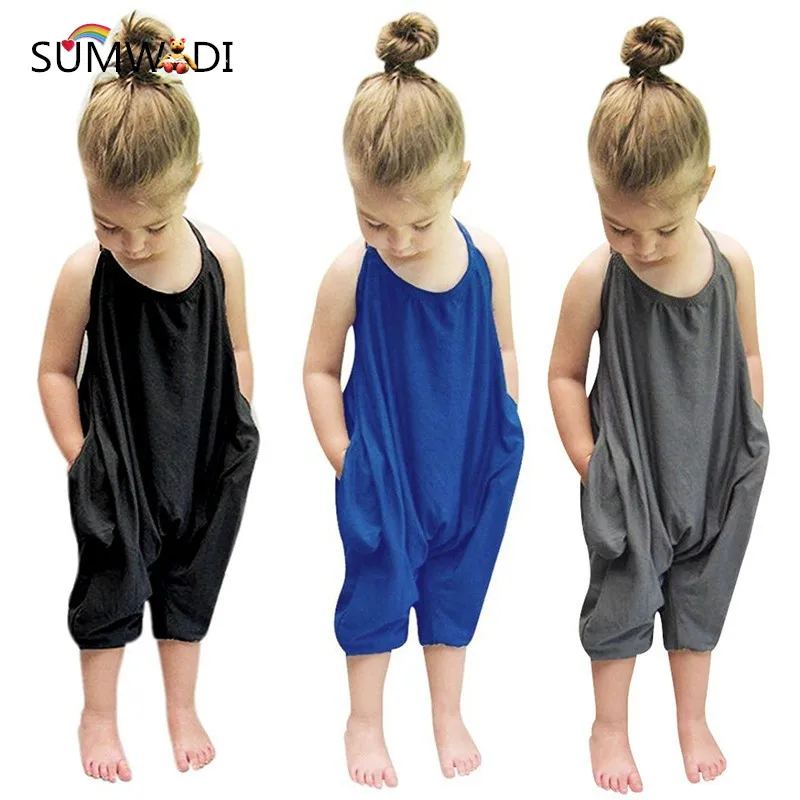 

Детские хлопковые комбинезоны для девочек и мальчиков одежда без рукавов Детское цельное боди комплекты одежды