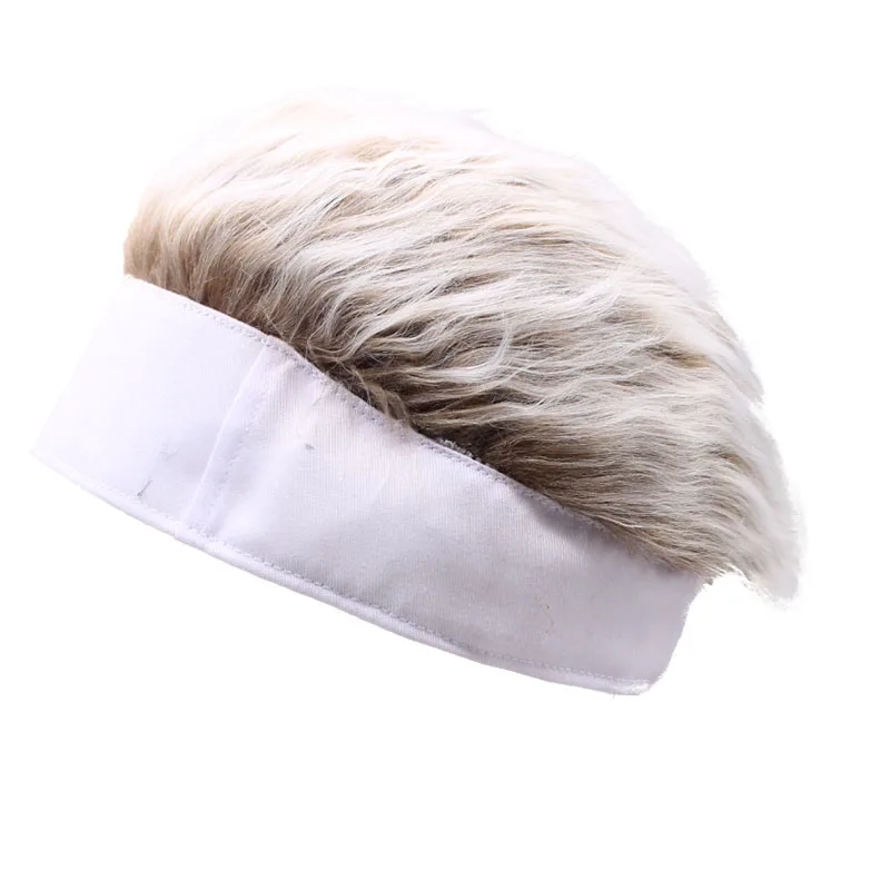 Парик унисекс козырек от солнца 2020 с искусственными волосами | Аксессуары для