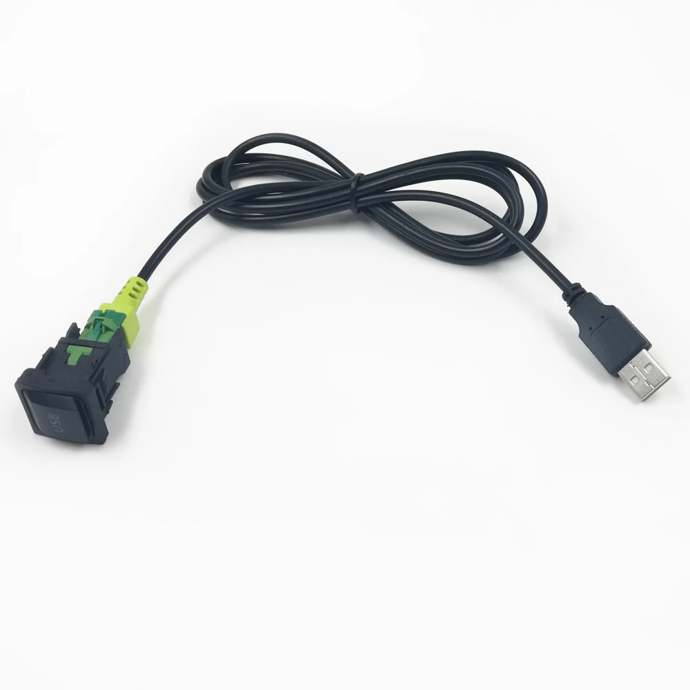 Biurlink 150 см USB кабель CD плеер радио аудио система разъем кнопка для VW Volkswagen стерео 4