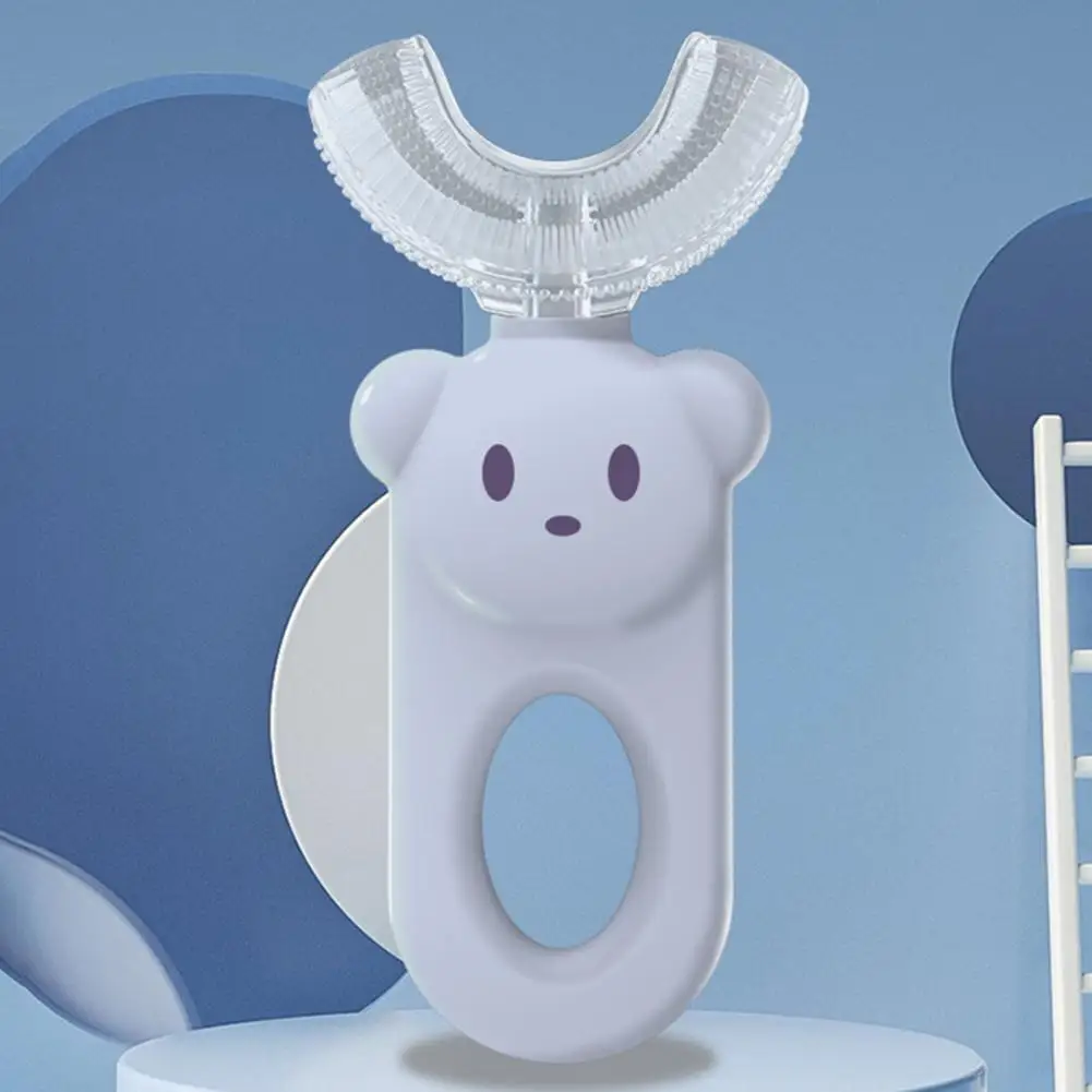 

Great 4 Colors Cartoon Shape Lovely Cleansing Massage Baby Toothbrush for Kids Infant Toothbrush Baby Toothbrush