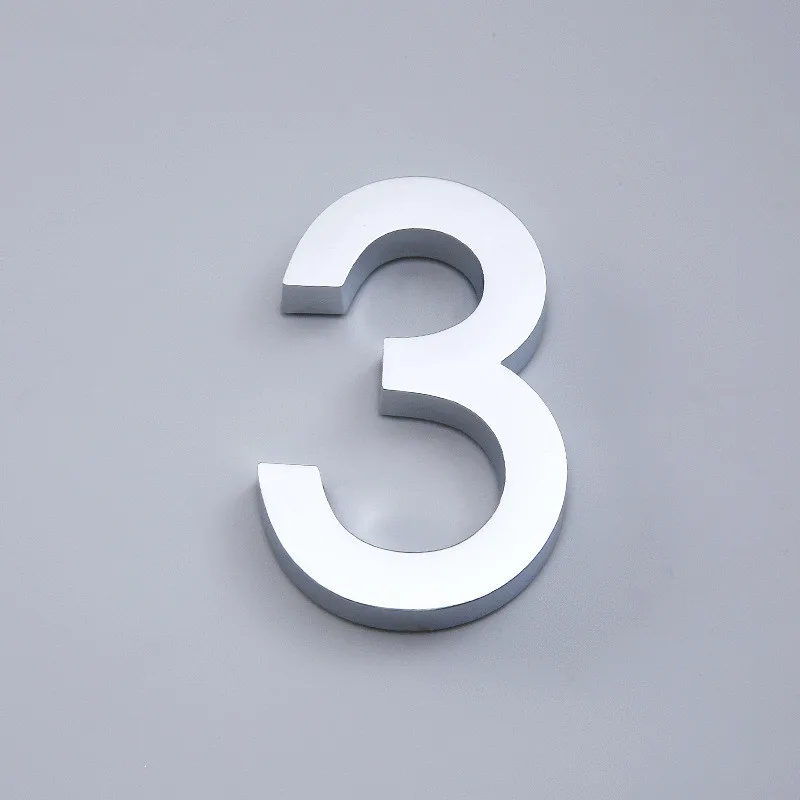 70 мм номер дома буквы большая современная дверь Алфавит открытый