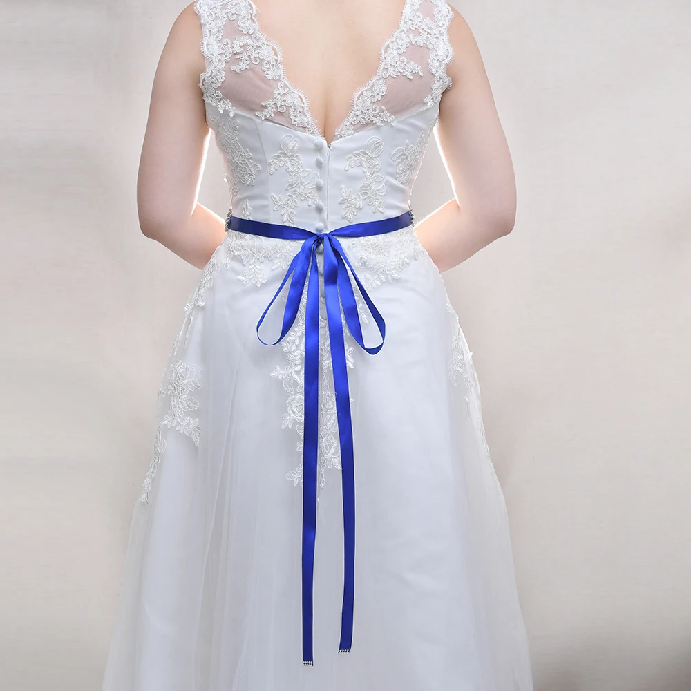 

TRiXY S269 Luxury Crystal Sash Bridal Belts Evening Party Prom Dresses Accessories Wedding Belt Waist Bridal Belts for Girls