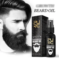 purc beard growth oil support vitamin formula make beard fuller thicker beard grooming beard mustache maintenance treatment