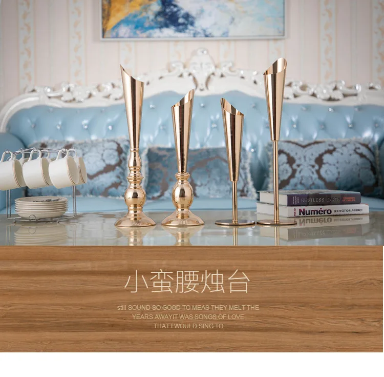 Candlestick Setting up Candlelight Dinner Projects Lights Nordic Iron Art Home Decorations Creative Personality | Дом и сад