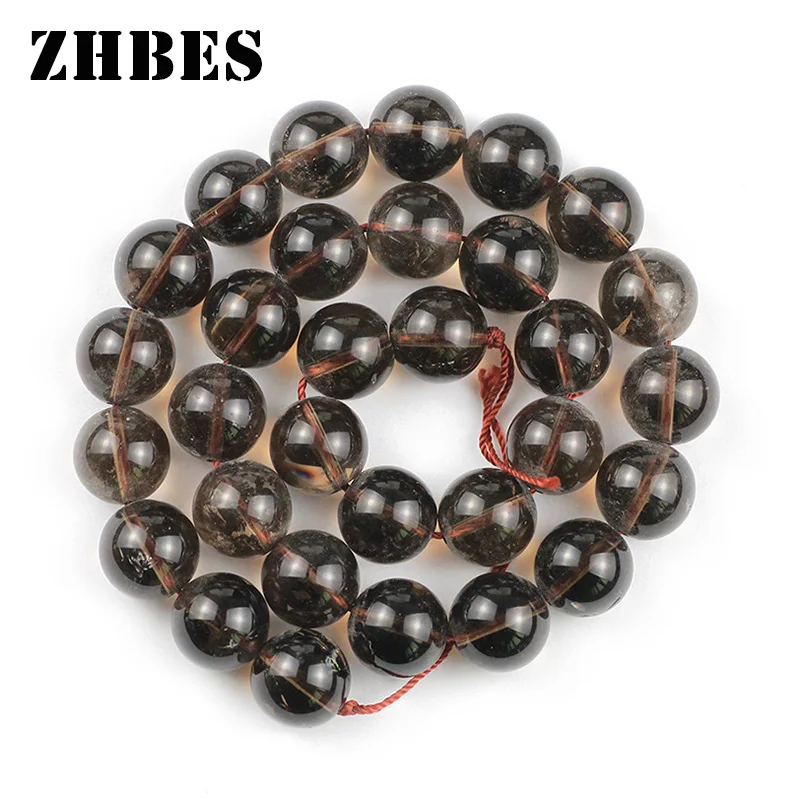 Бусины Из Натурального драгоценного камня коричневые круглые бусины россыпью